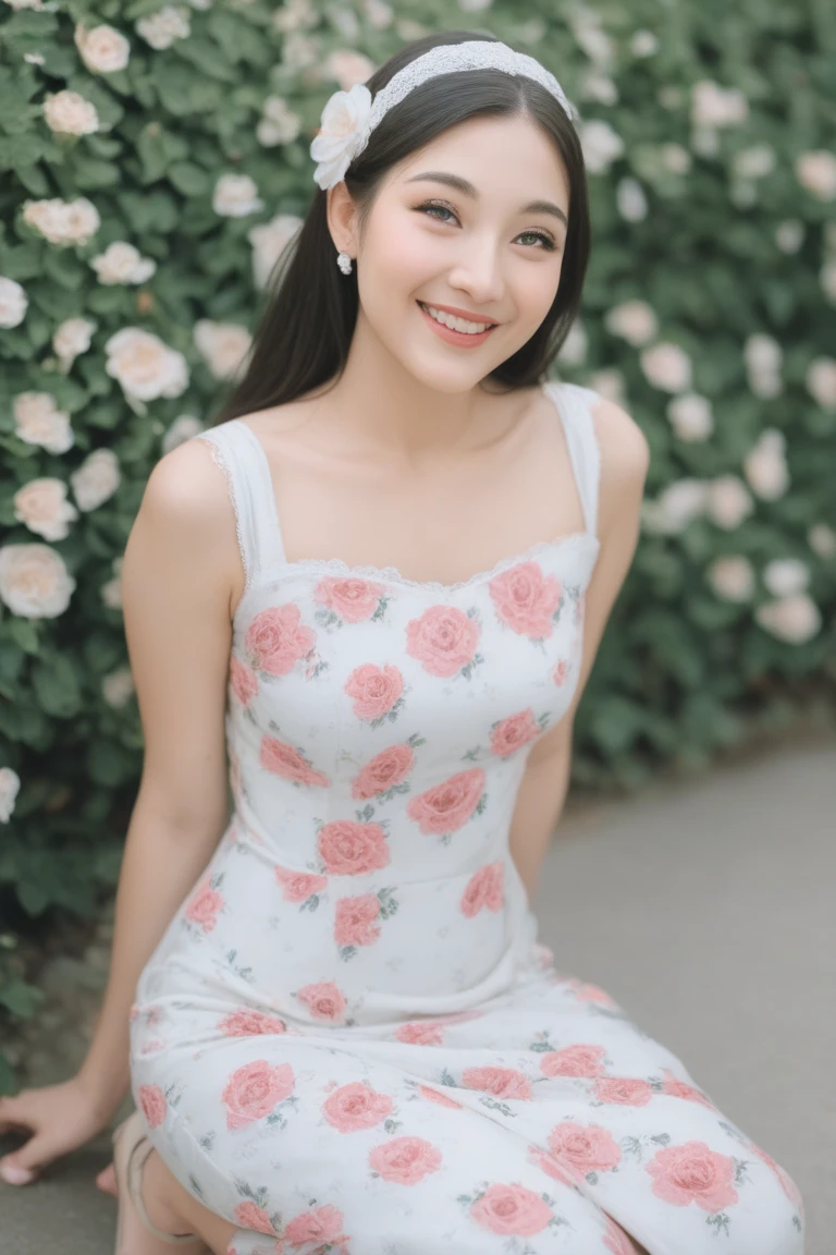 (8k, Raw, Top Quality, Masterpiece: 1.2), (Realistic, Photorealistic: 1.37), Ultra High Resolution, One Girl, Cute, Alone, View Alone, Top Quality, Masterpiece, 8k, droopy eyes, big tits, beautiful breasts, plain background, purple lingerie, purple string panties, smiling, standing, highly detailed face, highly detailed lips, double eyelids, elaborate details and subtle sparkle, shoot her in a pose that reflects both elegance and confidence, enhance the visual effect with cinematic lighting. Use modern 2D design for the background, creating a beautiful, balanced composition. Enhance the scene with elements such as depth of field, bloom effects, and a touch of sparkle, adding a dreamy texture to the overall image. Pay close attention to detail