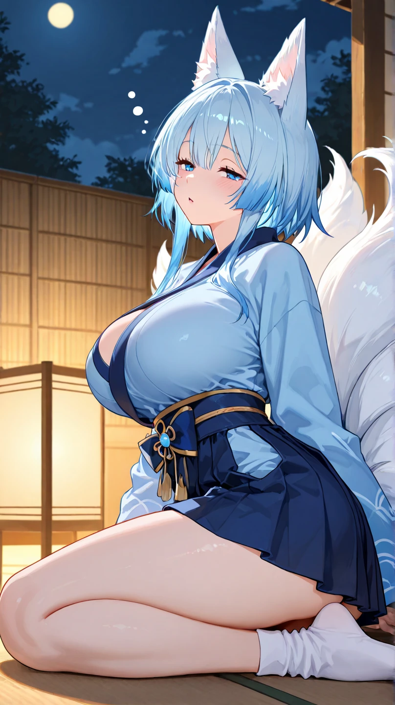 ((One personの女性)), Beautiful Face, (orgasm2.0), Excited expression,((Wink:2.0)), ((Penis curling out of vagina:2.3)),((sweat flowing from the vagina:1.8)), ((Penis enters the anus:1.8)), ((massage the breasts:1.8)), ((Breast milk overflows from the nipples:1.9)),((Red cheeks:1.4)),Open your mouth wide and shout,Glossy pink lips,night,rooftop,Sit on the sofa,You can see the ocean, firework,((Anime style background)),masterpiece, Highest quality, so beautiful, ,up to date, Complex details, (Pink long nails),(ring),(bracelet),(choker),AI-generated, Complex,High resolution, Highest quality, super high quality,3D Images、View your audience、3D Images,One person,Long white hair,High Ponytail,(blue eyes),Anime woman posing for a photo, ((fine grain、Silver-white colorful eyes、Shining Eyes:1.4)),(Squint your eyes:1.1),a hyperRealistic , Realistic,Long white hairのアニメ女性, Smooth anime CG art, A woman in a colorful kimono with gold embroidery, (Black furisode),Red floral pattern,Long flower hair ornament,Large earrings,Mature Body,(Big Breasts:1.1),Mature Body,expensive,Big Ass,Tight waist,Sit on the sofa,[Zoom in on face:1.1],(Spread your legs),Exposed vagina,(Shooting from below)