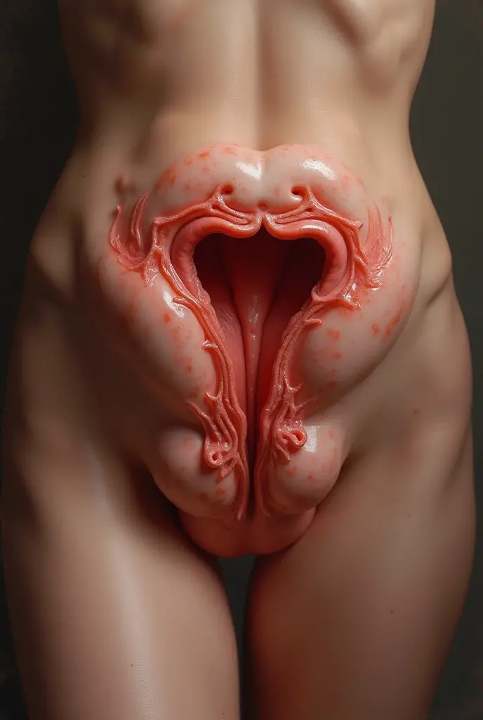 Penis entering a vagina