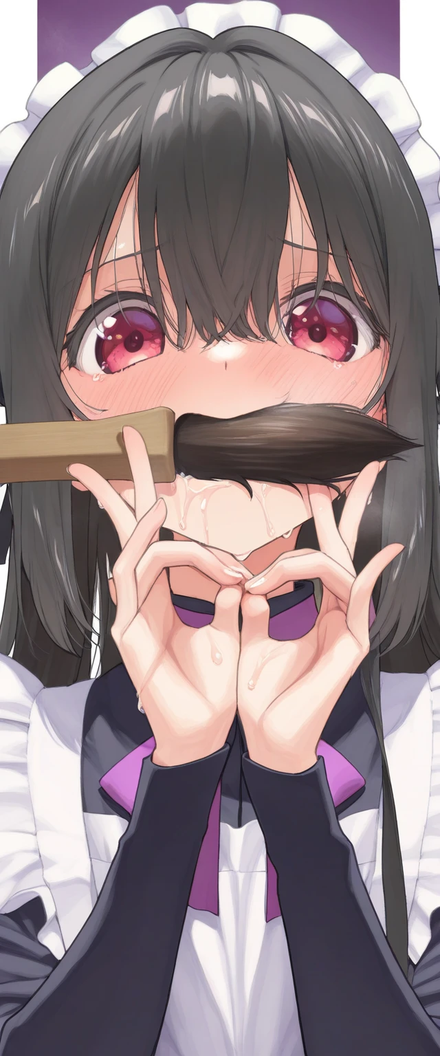 (highest quality)、(masterpiece)、(so beautiful)、(High resolution)、((An illustration))、(Very delicate and beautiful)、(Very detailed)、((CG))、wonderful、細かいディテールのmasterpiece、(The highest and ultimate art)、Very detailed 、(CG Unity 8k Wallpaper)、(1 girl), (((Cowboy Shot)))、(((Wearing clothes)))、(((Perfect Face)))、(((Expressionless)))、(ベストAn illustrationレーション),(超High resolution)、(Best Shadow)、(((Sensual)))、(1 Japanese female)、((((Depiction of the face))))、(background、garden)、(((hand))),((((Nose hook)))),(((Vacuum blowjob))),(((Ahegao))),(((Girl giving a)))、(((Black penis)))、(((Double Peace Sign)))、(((Double V Concept)))、(((Fern))),(((Purple Hair)))、(((Long Hair)))、(((Black long coat)))、(((Funeral of Frieren)))、(((White tight clothes)))