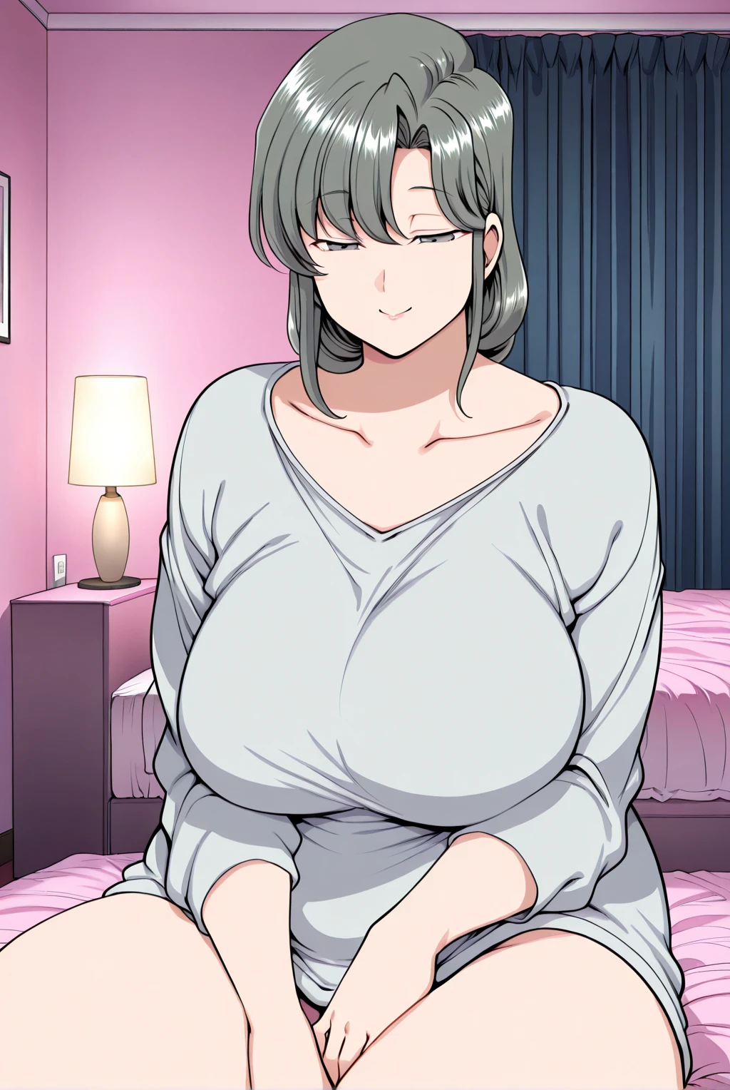(obra-prima, melhor qualidade, semi-realista: 1.3), Minako, matural female, (tiro de corpo inteiro: 1.05), cheeleader, 1girls, milf, (curvy:0.8), solo, (blush:1.05), cabelo curto, cabelo preto, cabelo roxo, ombros nus, (Bikini swimsuit), zettai ryouiki, coxas brancas, camisa, recorte de decote, seios enormes, batom, corpo perfeito, olhos perfeitos, olhos de anime, smoky eyeliner, sombra, rosto perfeito, bashful, foco nítido, arte profissional, detalhes intrincados, colorido, cores vibrantes, cores vivas, diffuse lighting, mistura digital, corpo ultra detalhado, cabelo ultra detalhe, rosto ultra detalhe, Trend in Pixiv,