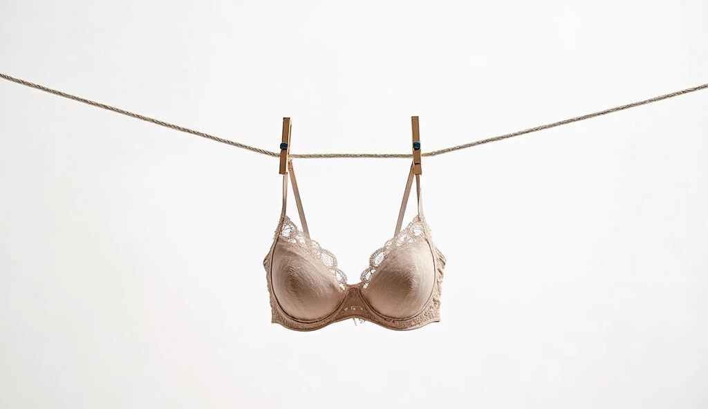 Transparent mesh bra in one hand,(seaside backgroud:1.5)