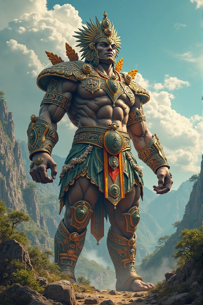 What the Mexican rain god would look like