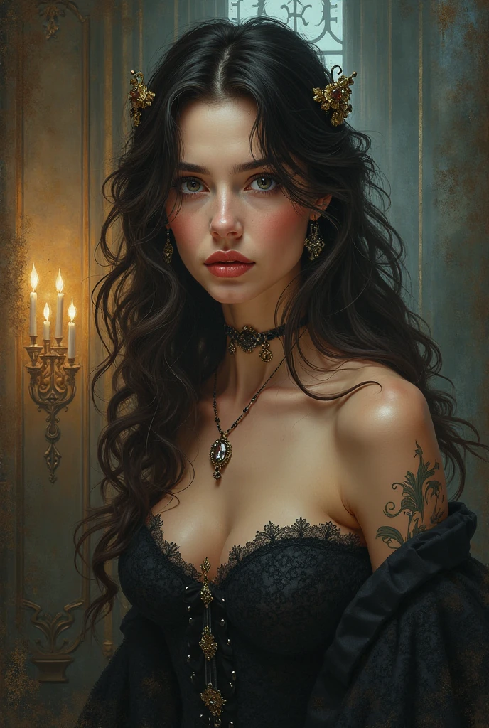 Temperamental woman, naughty, smart