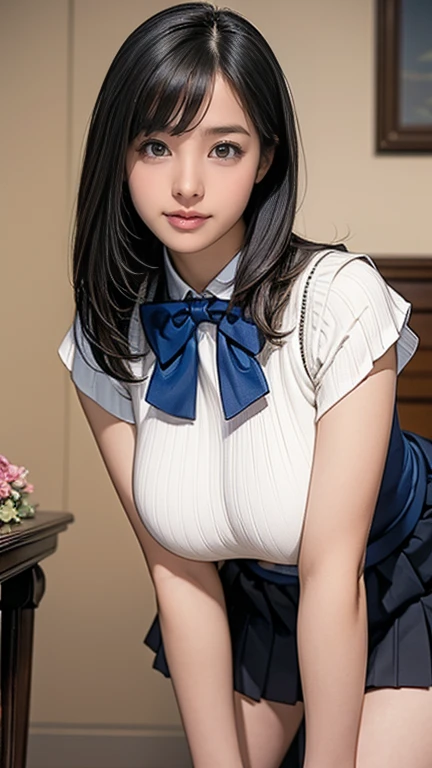 (highest quality:1.4), (super high quality), (Very detailedな), 1 beautiful girl, (Group of high school girls:1.3), So cute, Great face and eyes, (A short-sleeved sailor suit made of thin white fabric.), Low-rise black pleated micro mini skirt:1.1, (black pleated mini skirt:1.5), (Beautiful and incredibly large breasts:1.3), (Nipples protruding through the uniform:1.4), (The uniform is not revealing:1.2), (The fabric of her uniform is thin, so her breasts are clearly visible..:1.3), Realistic and uniform wrinkles, (Underbust:1.1), (Massage the breasts over the uniform:1.2), (Slender body:1.1), (thin and long beautiful legs), (Narrow waist), Real skin texture, crystal clear and very white skin, (bangs:1.2), Earrings, light makeup, (Don'don't look at me, Thinking Ahead), Beautiful Goddess Descends, Beautiful background, Golden Ratio, Conceptual Art, Very detailed, Accurate, Advanced Details, (Walking along a path surrounded by fields:1.2), My chest is shaking, Super close, Sexy Art, (Under the summer sun), Bright light, Ultra-detailed illustration details, 8K wallpapers incorporating highly detailed CG, RAW Photos, Professional photos, Cinema Lighting, Written boundary depth, No bra, (Nipple protrusions push up the uniform:1.2), Cropped tops, High heels on bare feet、((Boyfriend and girlfriend having sex in missionary position:1.5))、((Sexual pose:1.5))、((Spread legs POV:1.5))、((Breasts exposed:1.5))、((A thin layer of sweat:1.5))、((Insert your into your:1.5))