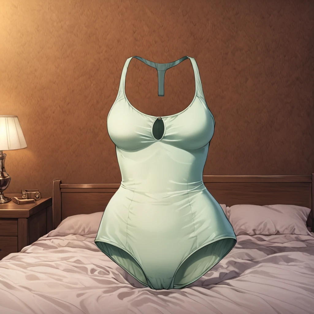 Power Girl in a green top and green bikini posing in a closet, posing and flexing, thick, corpo thick, thick build, Curvaceous Physical Fit, strong pose, beautiful thick female, mid-body shot, posing fully body, whole body!!!, flexing big muscles, perfect and proportional body, powerful pose, exaggeratedly large physique