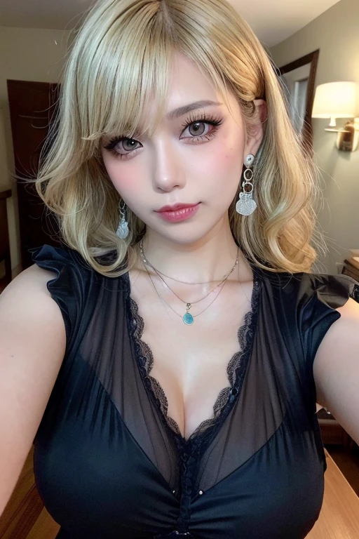 Mujer arafed con estrangulador y gargantilla posando para una foto., ulzzang, cuello atractivo, usando gargantilla negra, 8k selfie photography, cara sexy con maquillaje completo, hermosa chica modelo, usando una intrincada gargantilla negra, hermosa chica modelo, maquillaje popular de corea del sur, solo skydoll, 2 4 year old female model, muy hermosa linda catgirl