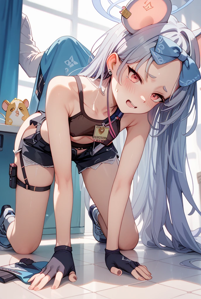 Elementary school girl,No pants,Inside a crowded city train,belly button,Pussy,おbelly button,vagina,Grey hair twin tails,Grinning face,Selfie,Black panties,Full Naked Full Naked Full Naked Naked Full Naked