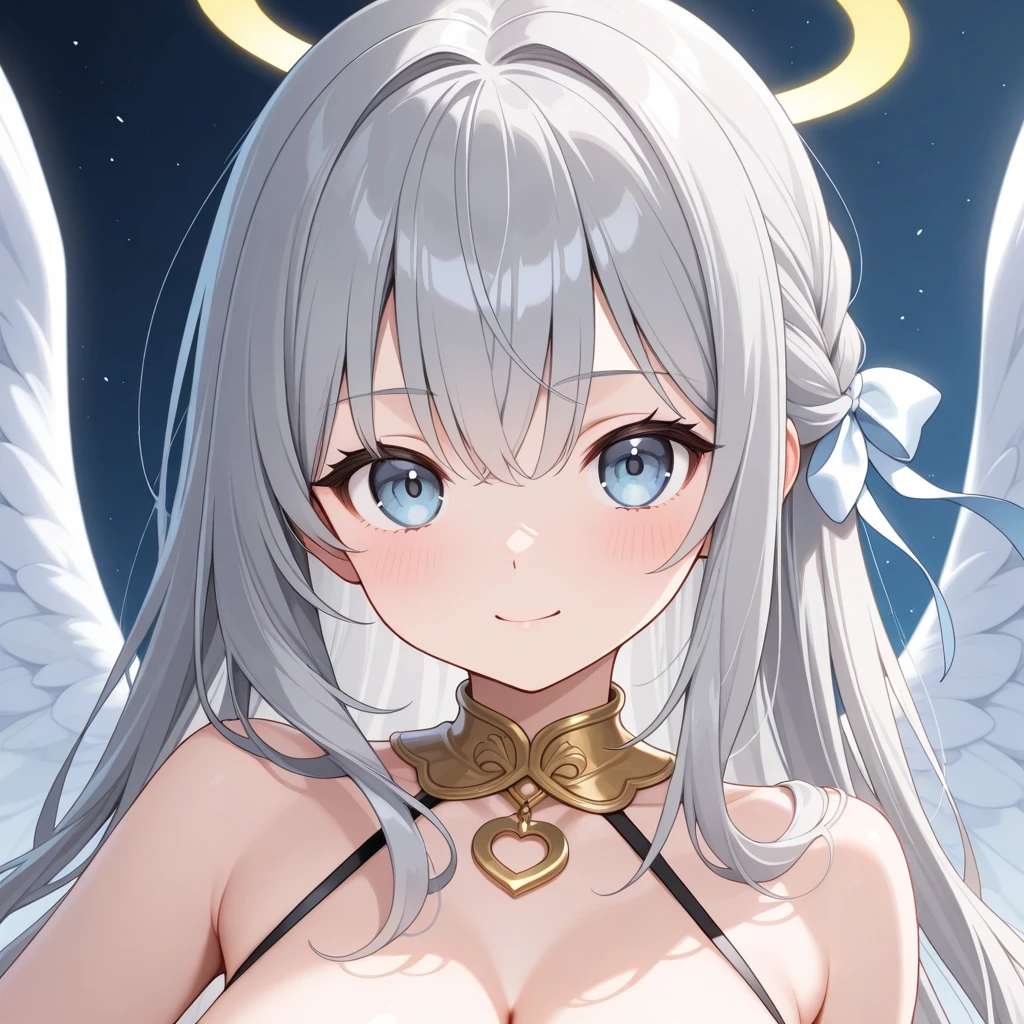 ((masutepiece)), Best Quality, Super Detail, HDTV, Highly detailed CG unified 8K wallpaper, Perfect Anatomy, Cinematic Light, Detailed hand, ((((High angle)))), (One woman with big breasts with sexy charm), ((High definition beauty face,Full body)), ((angelicales,Six Wings,golden wings,A glowing ring overhead,Small Area Micro Bikini,maikurobikini,Red Micro Bikini,Golden edging)), ((Fantastic space,cosmic space,Starshine,float,bewitching poses)), (Big background), (Eye of Detail: 1.4), (Wet body)), Shiny skin, Fine-grained skin, Fine-grained hair, Cowboy Shot,