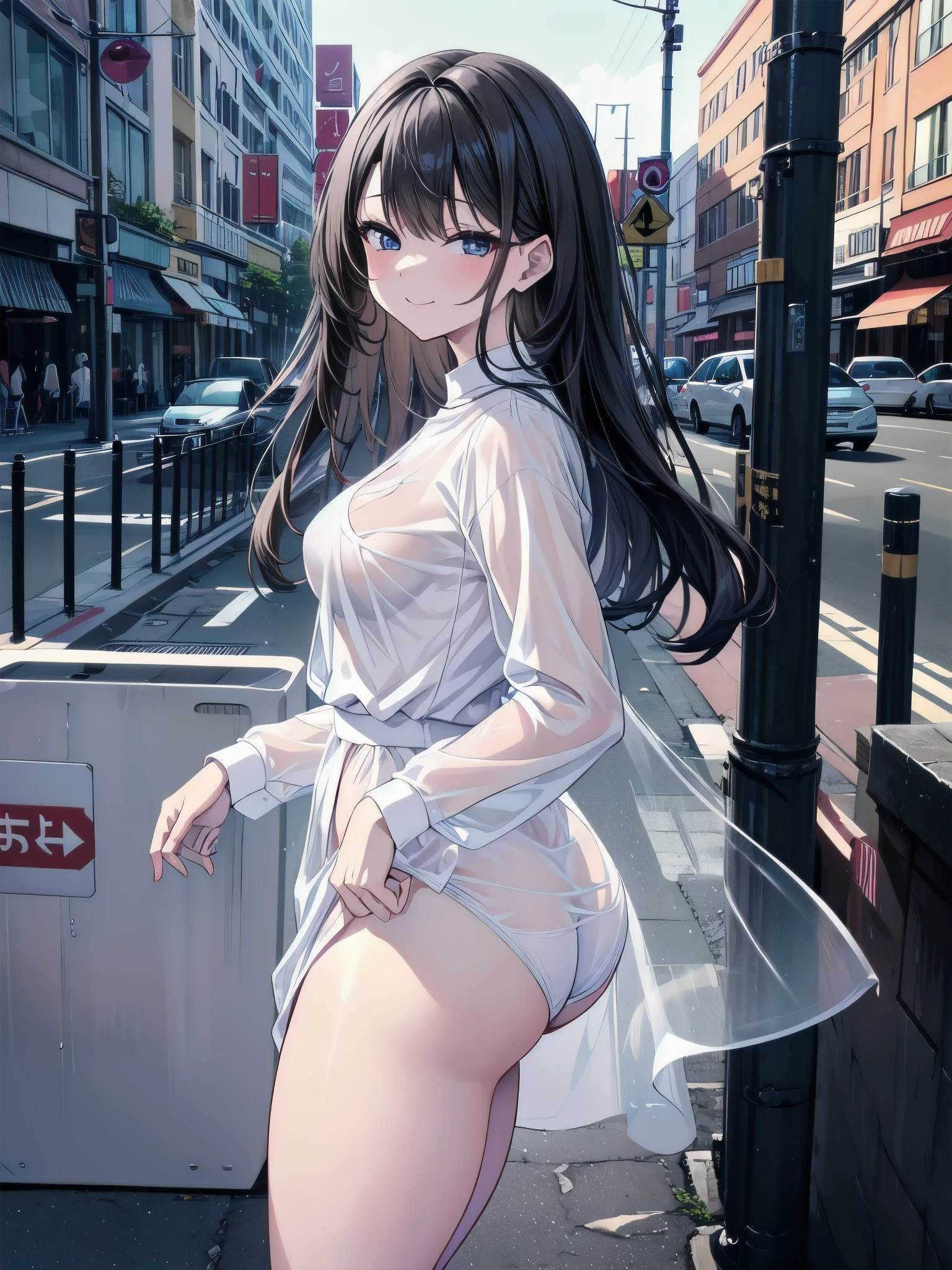 White transparent sexy pajamas，Teen girls
