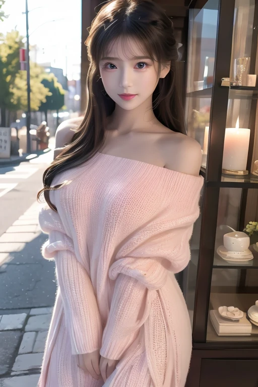 <lora:sung02:0.9>, (oversized_sweater:1.3),pink oversized_sweater,
good hand,4k, high-res, masterpiece, best quality, head:1.3,((Hasselblad photography)), sharp focus, (cinematic lighting), night, soft lighting, dynamic angle, [:(detailed face:1.2):0.2],(((sitting on a chair))), outside,   <lora:oversized_sweater:0.5>