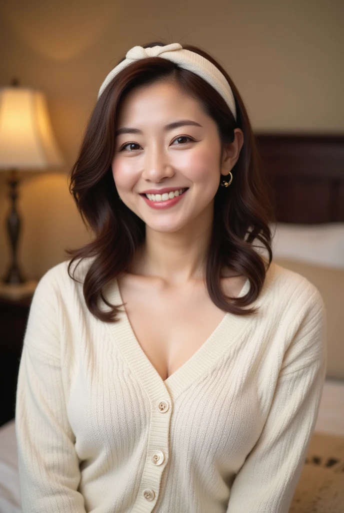 最high quality, 8k, Vibrant, Sharp focus, high quality, High resolution, Middle-aged women, Mature Woman, 39 years old, (Whole Body Ezbian), (High heels facial detail, Highly detailed eyes, Thick lips, ((huge pregnant))、Plump figure、plump face、((Big  1.8))、((Knitted sweater))、Love hotel room、Random Hairstyles、A kind smile、A captivating gaze、Big Ass、Rear view


