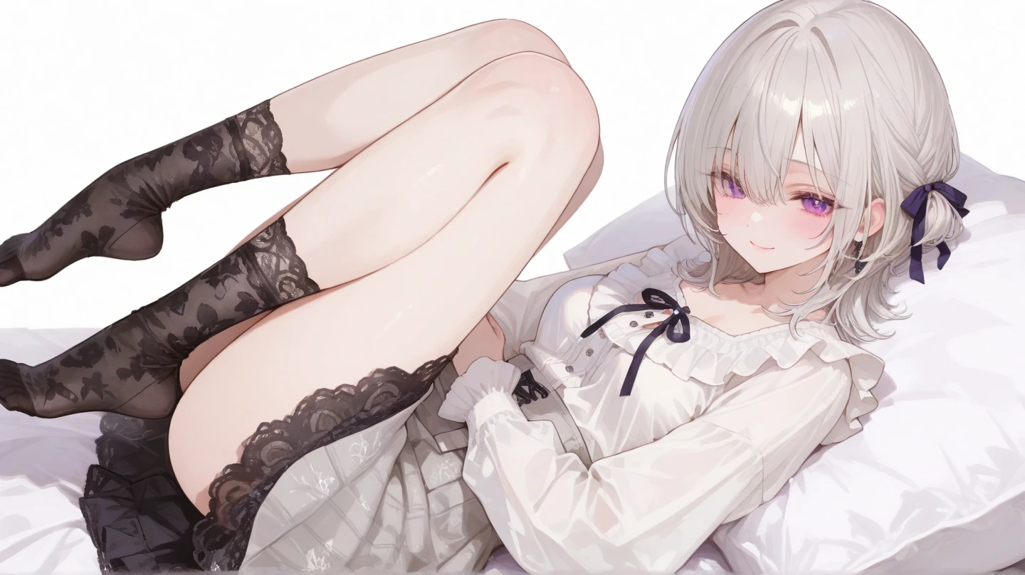 White panty hose