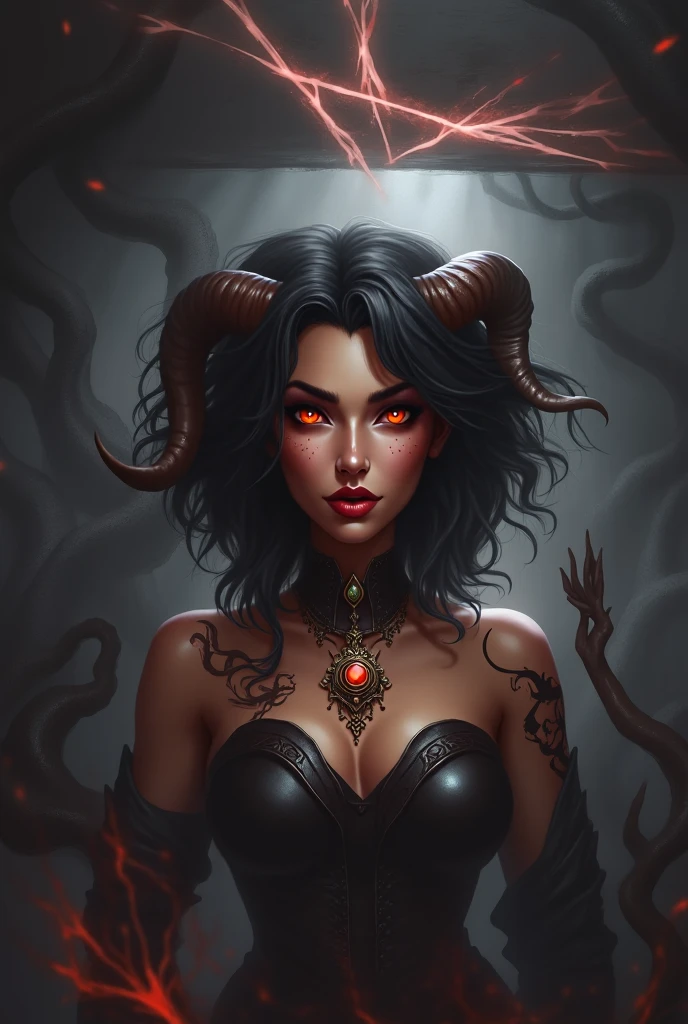 (best quality,4k,8k,highres,masterpiece:1.2),ultra-detailed,(realistic,photorealistic,photo-realistic:1.37),(erotic,tempting,naked:1.1), (1 beautiful and lewd naked succubus with horns:1.5),ultimate beauty, erotic smile, (glowing red eyes1.4), (luminous devil's emblems that cover the entire skin:1.8), moist skin, the devil's emblems are glowing on the skin all over her body, curvaceous figure, alluring eyes, (flowing emerald green hair:1.3), exquisite facial features, sensual, provocative pose, on a luxurious bed in another space, (smell of sex:1.3), open legs, she is posing for sex, (her excited body odor fills the room:1.3), ((pale skin:1.3)), (beautiful nipples:1.2), (glowing neon lines run on the skin:1.2)(NSFW:1.5), dark aura