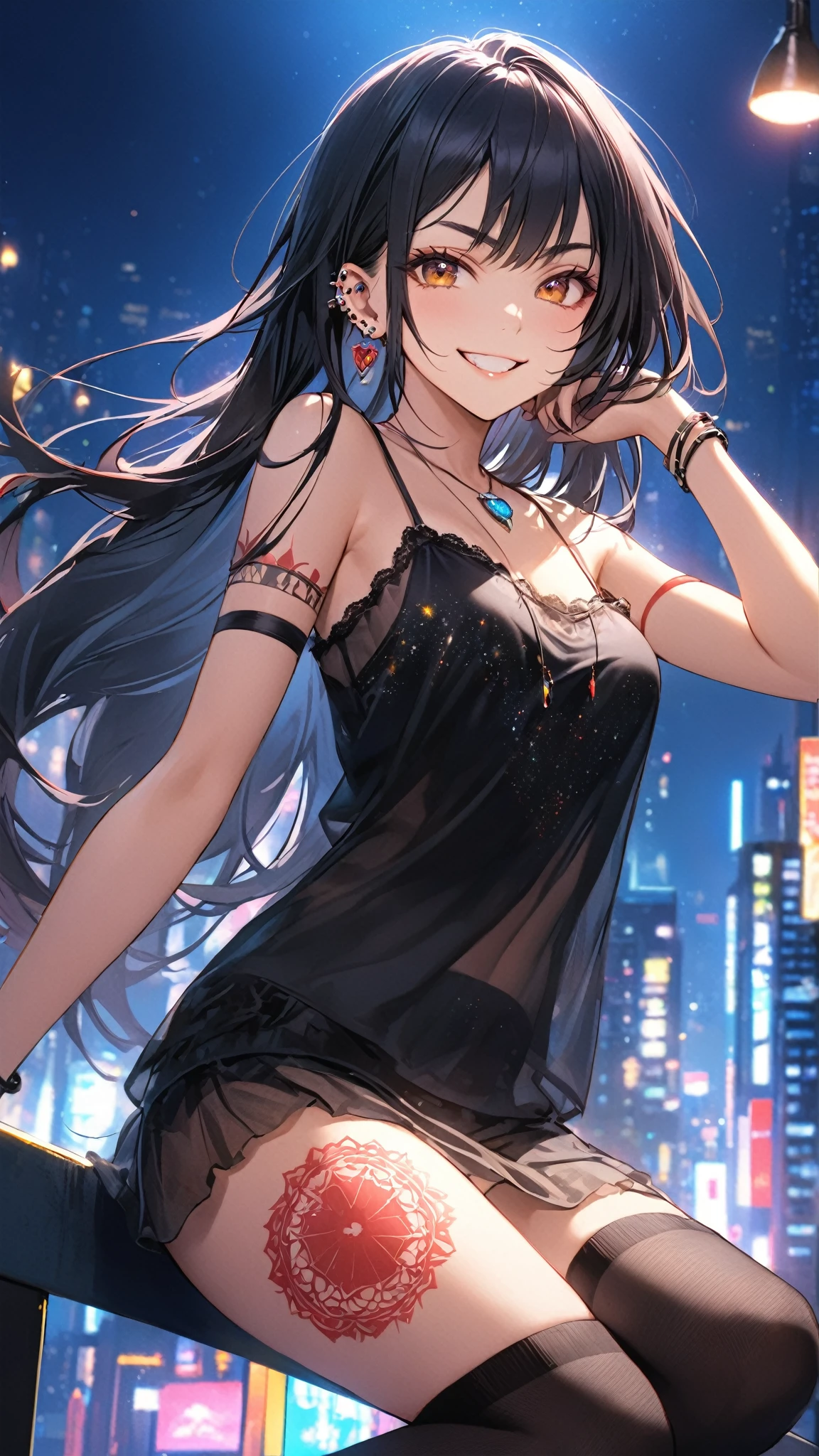 Angle from below:1.3,everyday scenery:1.3 Close-up、l black hair、medium long hair、Bangs flowing to the side、Forehead、cute、winter:1.3、collared shirt:1.3、、skirt(((Highest image quality、High resolution、masterpiece、one woman)))、(((showing armpits:1.3)))、(((embarrassing:1.3、)))、(((cute)))、flower:1.3、In town、look down