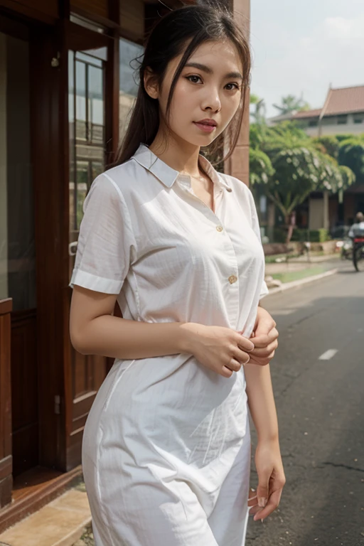 14 year old girl from Thailand with short dress 