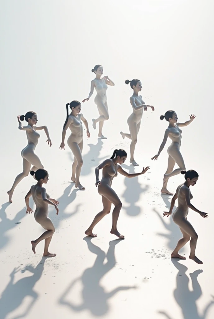 (masterpiece, Highest quality),((Completely naked)),Close-up angle、Beautiful American Women, hazy consciousness、lethargy、Looking up, with hollow eyes、(Face and eye details), Hairy pubic hair、((Standing pose with feet apart)), akihiko yoshida. Unreal Engine, Beautiful female model, Photorealistic perfect body, Smooth, Glowing Skin