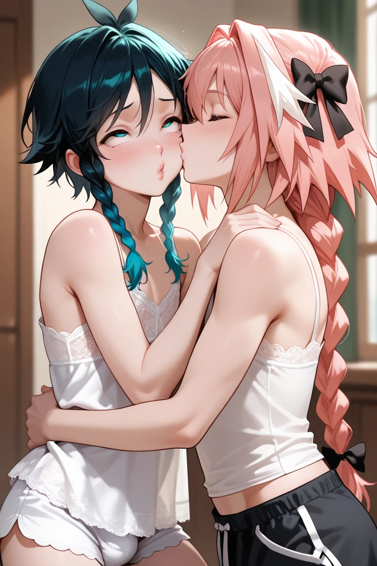 absolute resolution, super high quality, Super detailed, official art, masterpiece, Masterpiece Break One、女の赤ちゃん2people:1.85、3year old child2people:1.85、Ultra-flat chestにdeep kiss:1.85、on a fluffy futon:1.85、M-shaped spread legs:1.85、baby clothes:1.85、Try enlarging the photo from the front.、Cute Room:1.85、((show nipples:1.85、かわいいbaby clothes:1.85、3year old child2people:1.85、3year old child2people:1.85、Ultra short height:1.85、Super young:1.85、vagina:1.85、Ultra-flat chest:1.85、baby face:1.85、baby face:1.85、baby face:1.85、deep kiss:1.85、deep kiss:1.85))、超小さくてSuper young:1.85、baby face:1.85、open one'chest of,Ultra-flat chest:1.85、Ultra-flat chestのshow nipples:1.85,show nipples:1.85、crying face、blush、my eyes are full of tears, please open your mouth wide:1.85,((vagina内に挿入された巨大なペニス:1.85、semen:1.85)),vagina 、On the crib:1.85,open one'chest of,Ultra-flat chest,Ultra-flat chestのshow nipples:1.85、(pink hair、short bob、Pigtails、beautiful pussy、Cute Kidsm、trembling:1.2)