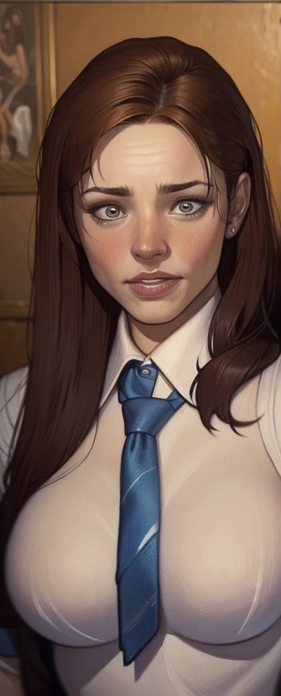 (dark skin:1.88),(slut teacher:1.38)、(lewd grin:1.4)、(looking at camera:1.5)、(dynamic pose:1.35),perfect beautiful breasts（glamorous figure:1.2）、(slutty makeup:1.25)、(eyeliner、mascara、false eyelashes).(Blonde Undercut Hairstyles:1.15),Sexy red turtleneck short sleeve shirt、All-over patterned cotton high leg panties、Ruffled knee-high socks、high heels、round earrings