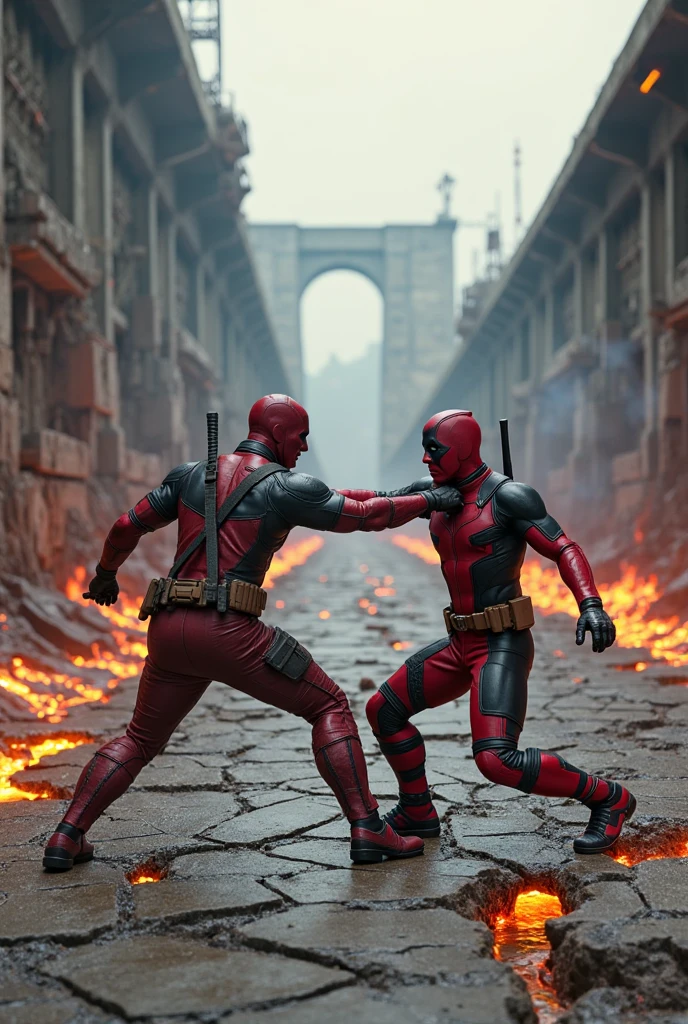 Deadpool kicks "ลูกผู้ชายพันธุ์ดี" (Thai hero) in Bangkok whare is war situation