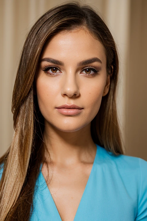 woman 27 years old, bruenette, in the hospital, at work, nurse outfit, realistic appearence, sporty, 175cm groß, light brown skin, realistic skin, italian, summer, dark brown eyes, beauty eyelashes, natural makeup, smile, charmant, anatomically correct, super detail, high details, high quality, highres, accurate, retina