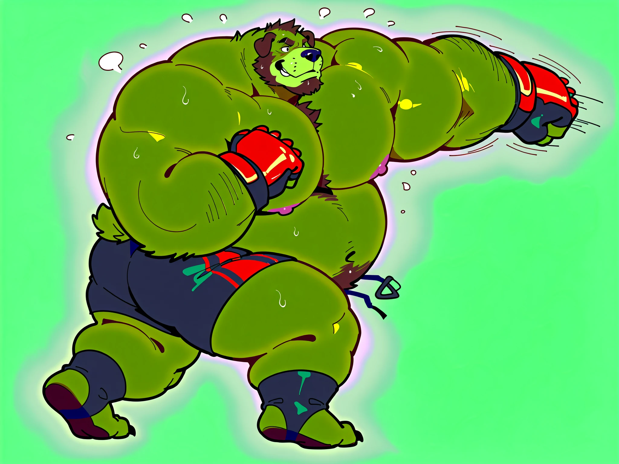 Danny Fenton from Danny Phantom animated series as a big dumb teenage muscular bodybuilder jock in a locker room flexing and staring blankly with mouth gaping open as his eyes glow green under hypnosis as he repeats, "Bigger... Dumber.... Must obey.... More like a jock bro every day.... Yes, Coach. I obey. Huhuhuhuh.... Sweaty brutes must obey.... Sweaty brutes do what you say.... Big ... sweaty ... musky jock bro.... Can't think.... Head ... foggy.... Huhuhuhuh...." in deep mindless emotionless voice with fellow hypnotized jocks to forget about catching ghosts and focus instead on training his body and obeying his coach. Mouth dropped open. Hyper swollen bulging crotch. Hyper muscles. Toned muscles. 5% body fat. Steam rising from armpits and shoulders. Big biceps. Big triceps. Broad shoulders. Big traps. Big lats. Big meaty pecs. Massive deltoids. Six-pack abs. Spherical glutes. Brainwashing. Hypnosis. Hypnotized. Bro. IQ drain. Dumber and dumber. Meathead. Musclehead. Mindless. Hypno. Mind control. Brain drain. Entranced. Brute. Brutification. Brain drain. brainwashed. brainwash. Meathead jock bro assimilation. Mindless. Brainless. Empty stare. Hairy pecs. Hairy armpits. Treasure trail.