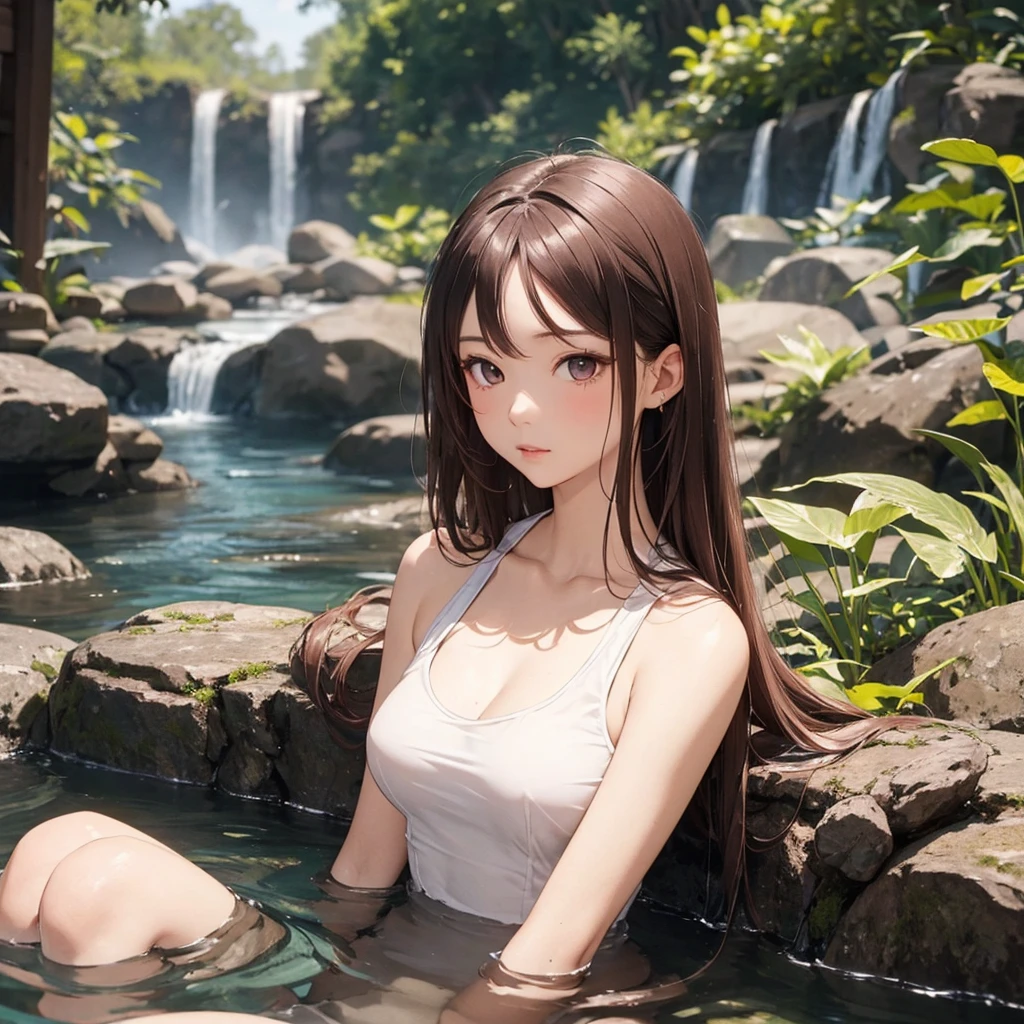 (masutepiece: 1.3), (max resolution: 1.2), (Ultra HDTV: 1.2), cinematric light, Ultra HDTV, (Detailed eyes and skin), (detailed facial features), nffsw, 8K resolution, Sharp Focus: 1.2, Perfect Style, Beautiful face, Perfect body, acurate, Anatomically correct, Highly detailed face and skin texture, Detailed eyes, Dark-blue eyes, Double eyelids, Thin eyebrows, Glitter Eyeliner: 1.2, Natural cheeks, Glossy skin, Fair skin: 1.2, shiny little necklace and earrings, (Glossy lips: 1.4), BREAK, One-person viewpoint, (She is a very cute female teacher), (Pink lace panties), (Seductive smile: 1.2), ((a Innocent and cute girl:1.3)), (Long Wave Hair), (ligh brown hair:1.2), (Cowboy Shot: 1.2), BREAK, ((Very intimate relationships: 1.2)), medium large breasts, ((Looking at Viewer:1.2)), ((Hot spring trip:1.2)), ((Bend your knees and open your legs wide:1.2)), (From Side:1.2),low angle shot,FULL BODYSHOT Tight sweater with long sleeves in bright colors Tight denim mini skirt Embarrassed look Kamimei. 1 Girl, Facing forward. Blushing. Holding a Board in her hands which reads "Support, inc. "