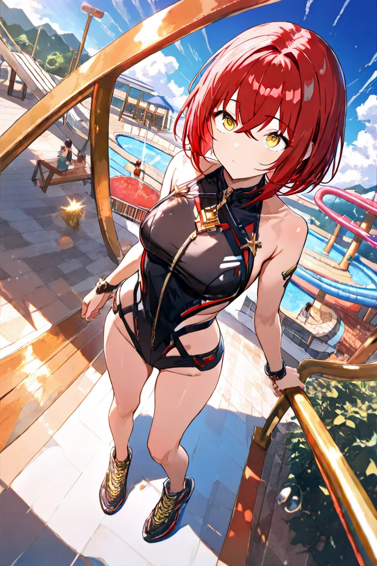 Houshou Marine, Big breasts Red hair