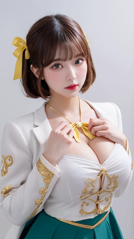 masterpiece, 4k, intricate details, girl, photorealistic, (ulzzang-6500:0.4) ,<lora:hwahJahZombie_huajiazombiev408:1>, <lora:japaneseDollLikeness_v10:0.6>,chinese_dress, underboob,ofuda
