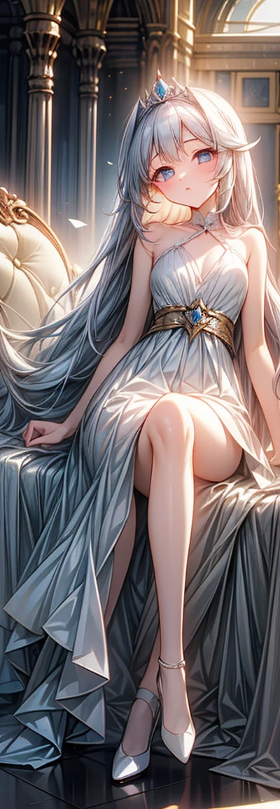 (Masterpiece level,high qulity,real photograph),Complicated details,Fantastical Atmosphere,colorful composition,A pure and beautiful girl,Delicate and detailed face and eyes,Sexy dress,Lie down in bed,spreads her legs apart,Tong,A dress with a sense of design,From above,bedroom background,detailed face, detailed eyes, detailed hands