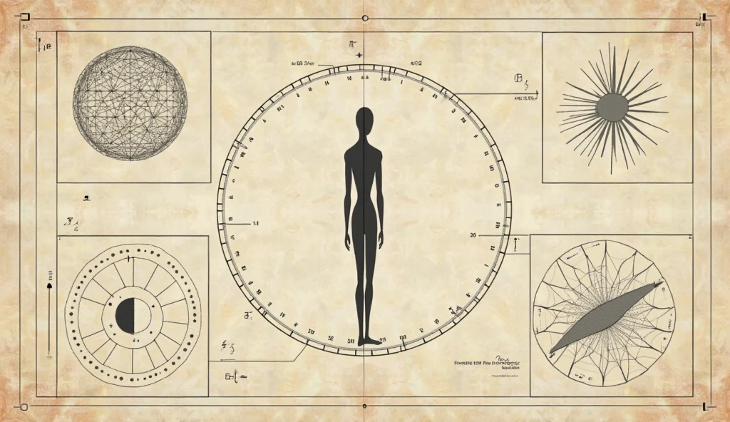 Full length image of a naked girl, Full Face & Profile, whole body, drawn on paper,sketch, drawing,old parchment,pencil sketch,Stereoscopic light and shadow,Comprehensive symbols, alchemical signs and formulas, technical data,Annotated Mathematical Formulas, parameter table,
(Detailed instructions for creating a girl with explanations, text on the sides of the image), documentation,Rich and delicate strokes,line accuracy