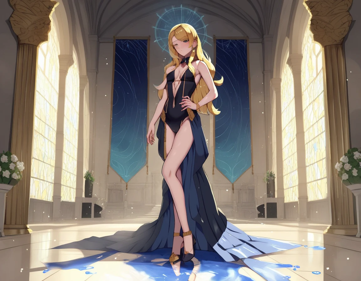 1girl, Angle from below:1.8, The girl bends forward to show off her breasts、legs apart, (Blade), (Shiny white skin:1.4)、Glowing Eyes, ((Sexy evil grin)), (10 years old girl), blondes、Twin tails、forehead、Small breasts, hat, ((((arabian clothes, see-through)), (headband), (Areola Slip), small breasts, (jewelry)))、desert, ((sahara)), ((focus foot))、(手を頭の後ろで組む), (crotch), (foot),((foot)), 足の裏、(しゃがむ), ass