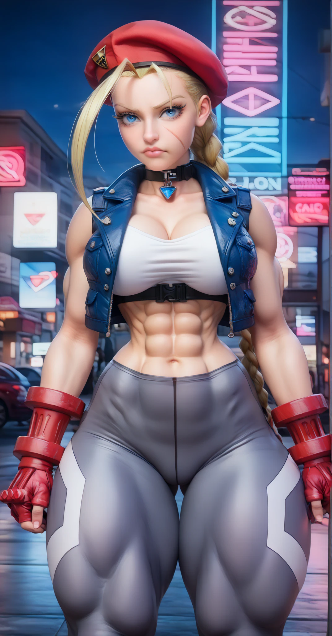 (masutepiece, Best Quality, High resolution, 32K), (((1womanl, Solo))), (Massive female bodybuilder:1.8), (Huge Breasts:2), (Android18, Jewelry, Necklace, Pearl Necklace, earrings, gloves, Belt bag, Pants, denim, jeans, Perfect eyes, Blue eyes), (In an abandoned hut, Shabby hut, Messy hut, Dark atmosphere), (Natural Skin Texture, Hyper-Realism), (Detailed face, super detailed skin),