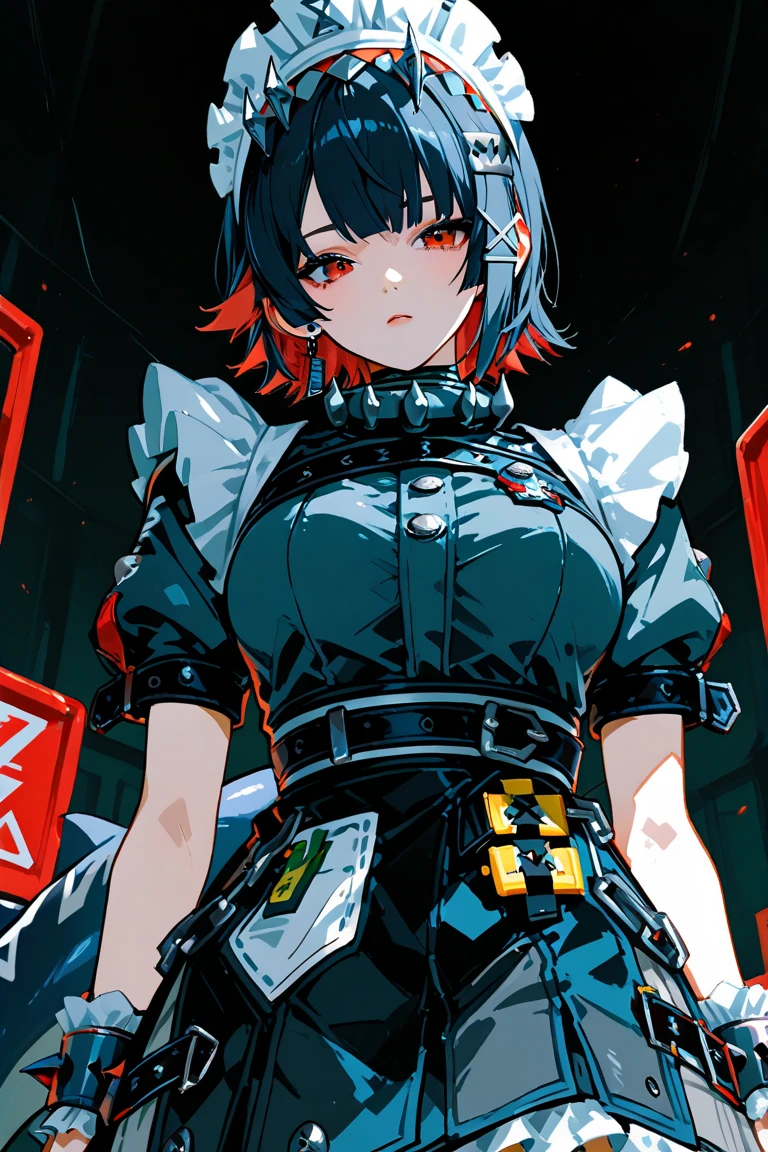 (Sharp lighting:1.2),(Elegant:0.8),(centered shot. :1.1),(1girl:1.3),(masterpiece:1.2),(black clothes),(bob-cut),(katana),(cute),(use of color theory:1.2),(detailed:0.9),(art of:1.2, (Sakimichan:0.8,Wlop:(0.9),Guweiz:1),(anime:0.9)