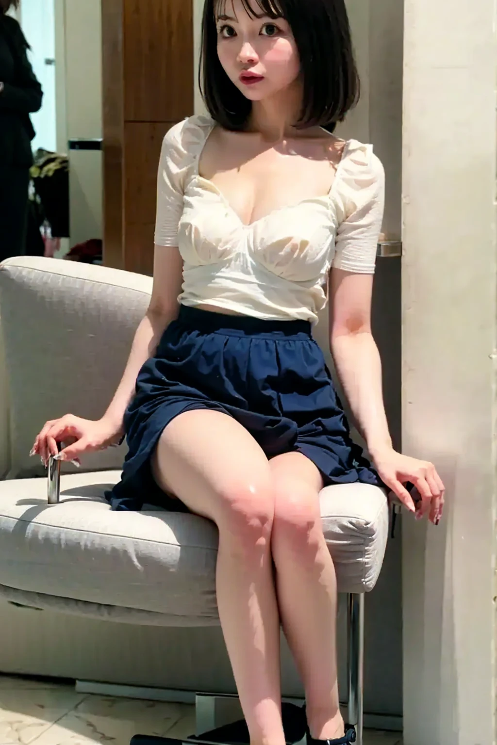 Only wear a bra