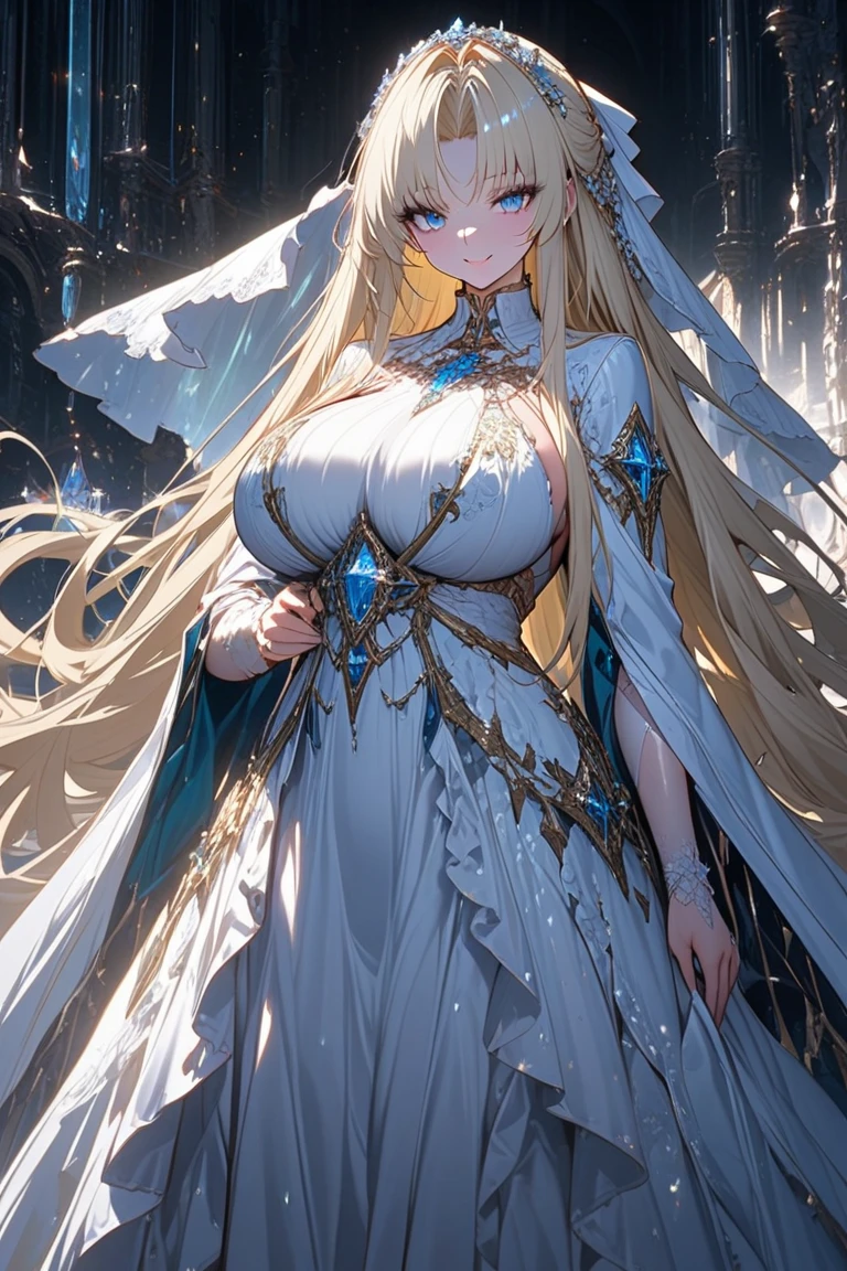 anime artstyle,Masterpiece,Best Quality,Super Detail,((Very Delicate and Beautiful)),(((1 plump princess in beautiful embroidery and jeweled gorgeous full-length rococo ballgown with voluminous hoop skirt))),full-length crinoline skirt,((Solo)),(((winter garden with snow,sonw,snowflake,sky))),((outdoor)),((full body)),(((gigantic breasts,gigantic breasts,cleavage))),sagging breasts,skindentation,detailed face and eyes,jewel-like eyes,((extremely voluminous straight Hair,Extremely Long Straight Hair)),((gorgeousfull embroidery and lace,beautiful embroidery and jeweled)),Gorgeous Gemstone Jewelry,gorgeous corsage,((gorgeous hair ornament,glitter jeweled gorgeous big tiara)),((full body)),((beautiful embroidery and jeweled gorgeous full-length rococo ballgown with voluminous hoop skirt)),crinoline skirt,(crinoline),((winter garden with snow,sonw,snowflake,outdoor,sky)),Looking at viewer,dynamic angle,(((beautiful embroidery and jeweled gorgeous full-length rococo ballgown with voluminous hoop skirt))),crinoline skirt,full body,