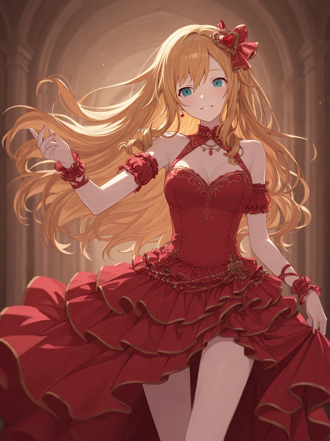 ((masterpiece)), (top-quality), (detaileds),4K resolution. 1 Girl Sharp Focus、a blond,Princess Cut,odd eye,Older sister,diet,long,Red Rosa,tiarra,Black Dress,curlyhair,small tit,small tits,Cool,Rose Dress,embroideries,oriental,A sexy,Sareme,garden,Sunnyday,blue-sky,Confetti、small nose,narrow nose and small nose,,,,,,,,,,,,,,,,,,,,,,,,,,,,,,,,,,,,High small nose,small nostrils,see -through,Full body like,oblique,1girl in,Golden hair color,Light hair color,Beige hair color,Rosa,Red Rose,Rosa,Red Rose,Rose Dress,weddingdress,Arm Cover,Adults,adult lady,veils,Kamimei,Red Rose,Rosa,Rosa,Rosa,Rosa,Rosa,Red Rose,Big sister,adult lady,adult lady,adult lady,,adult lady,adult lady,Adult Women Mermaid Dresses,Mermaid Dresses,corsets,corsets,corsets,corsets,A smile,Straight bangs,to stand、arms in arms