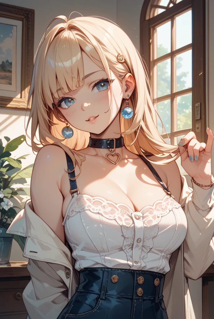 masterpiece, absurdres, best quality, ultra detailed, high Resolution, detailed illustration, extremely beautiful detailed face and eyes, Delicate beautiful face, bright colour, 1girl, cute face, magenta eyes, sparkling eyes, big eyes, medium breasts, (perky breasts:1.1), (pointy breasts:1.1), medium hips, glamorous body, white skin, happy, BREAK, long bob cut, (blonde hair:0.8), messy hair, detailed hair, shiny hair, BREAK Maxi sweater, Paislash, tiny ribbon, park, real world, natural lights, perfect lighting, outdoor,