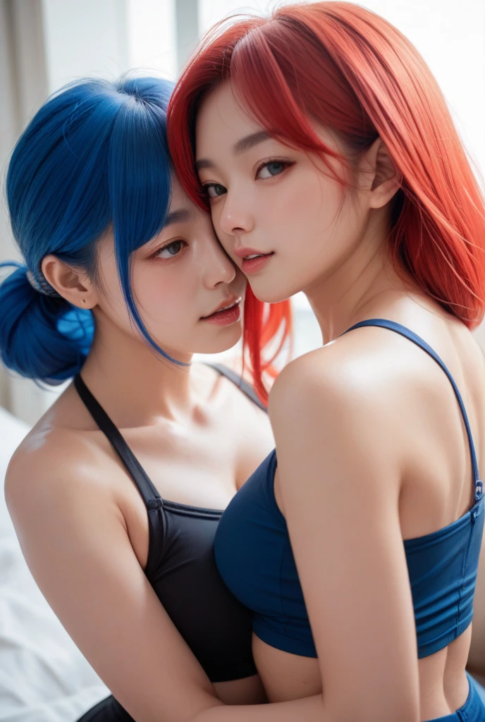 Joy character with fun mind having with the sadness character