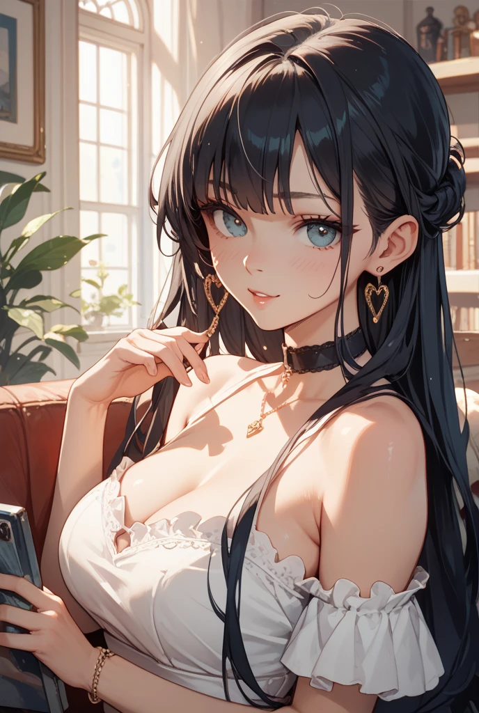 black color hair,dunhuang,Raised sexy,hyperreaistic,style of anime,Be as authentic as possible,8K分辨率,super detailing,hyper HD,巨作,Skin is rich in detail,high qulity,A high resolution,Be as realistic as possible