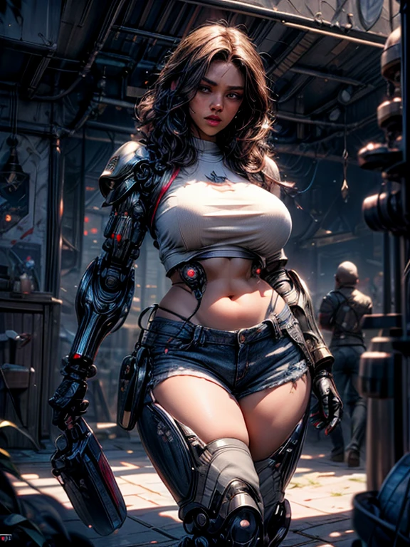 (8K, 4k, melhor qualidade, high resolution: 1.2), (Masteristic, Realista, fotorreal: 1.4), 1 meninas, abdomen, traje alternativo, arching behind, areolas, arm straps, asymmetrical hair, Seios Grandes, bolero, fundo detalhado, buceta detalhada, brincos, erect mamilos, seios expostos, buceta exposta, sombra, female only, ajustar, ajustar female, roupas ineficazes, lips, Leaning back, pernas abertas, Pernas abertas, olhando para baixo, olhando para baixo at self, principalmente nu, boca aberta, umbigo, umbigo piercing, mamilos, batom cor de rosa, Olhar sedutor, cabelo curto, sentado na mesa, cintura fina, Sozinho, suado, botas de cano alto, meias altas, botas de cano alto, coxas, vulva, Molhado,