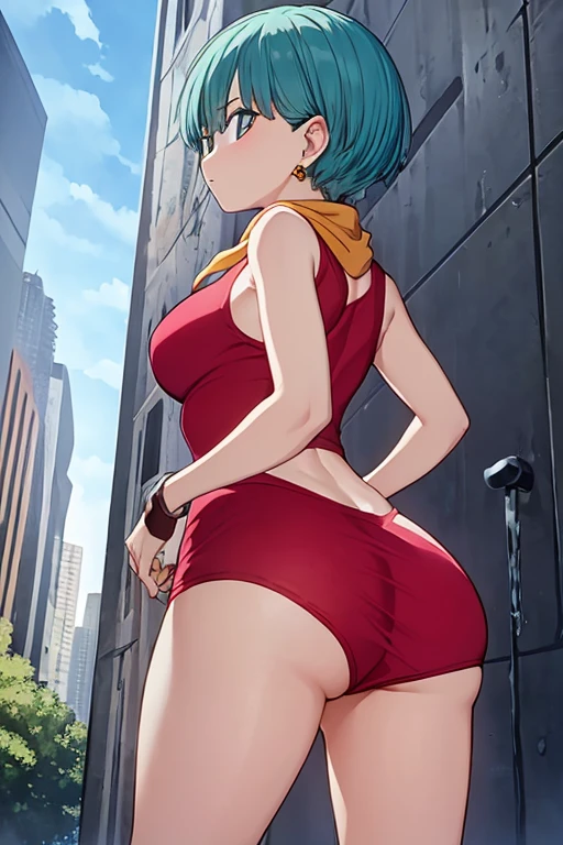NSFW, (girl),((optimal quality)), ((Masterpiece)), (A detailed: 1.4),face red,perspire,showing niples, fully naked,The ultimate masterpiece,(fidelity:1.2),(sexy),open air bath, (Huge chest), Open crotch, Open legs, (Smooth: 1.1), (Cutes: 0.9), (shiny: 1.1). Green short hair, slim waist, showing ass from behind, red lips, green eyes, lust face, tatsumaki from one punch man
