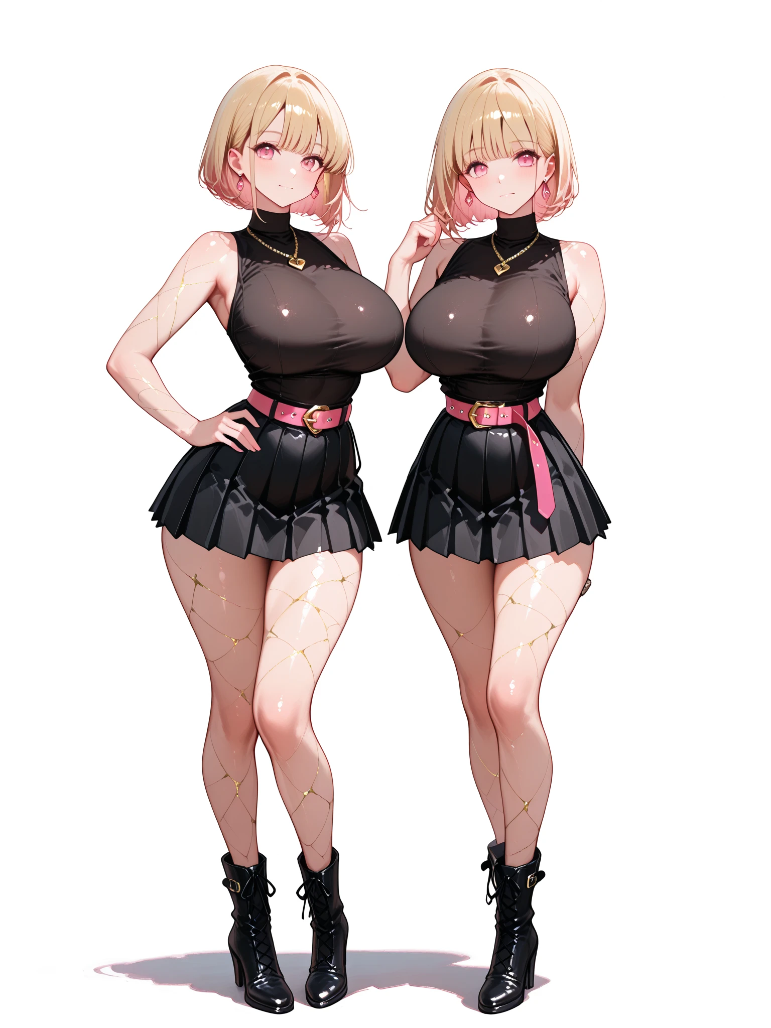 ((nsfw, nude,show off nipple,highest quality,aroused,beautiful busty,beautiful eyes,beautiful face,detailed eyes,beautiful pussy,side-tie panties, huge breasts,masterpiece, High resolution,best quality, masterpiece, high quality, insanely detailed, one girl,bitch,stockings)), (((one girl,ichika nakano,,))), one-piece , breasts, pantyhose, blush, standing