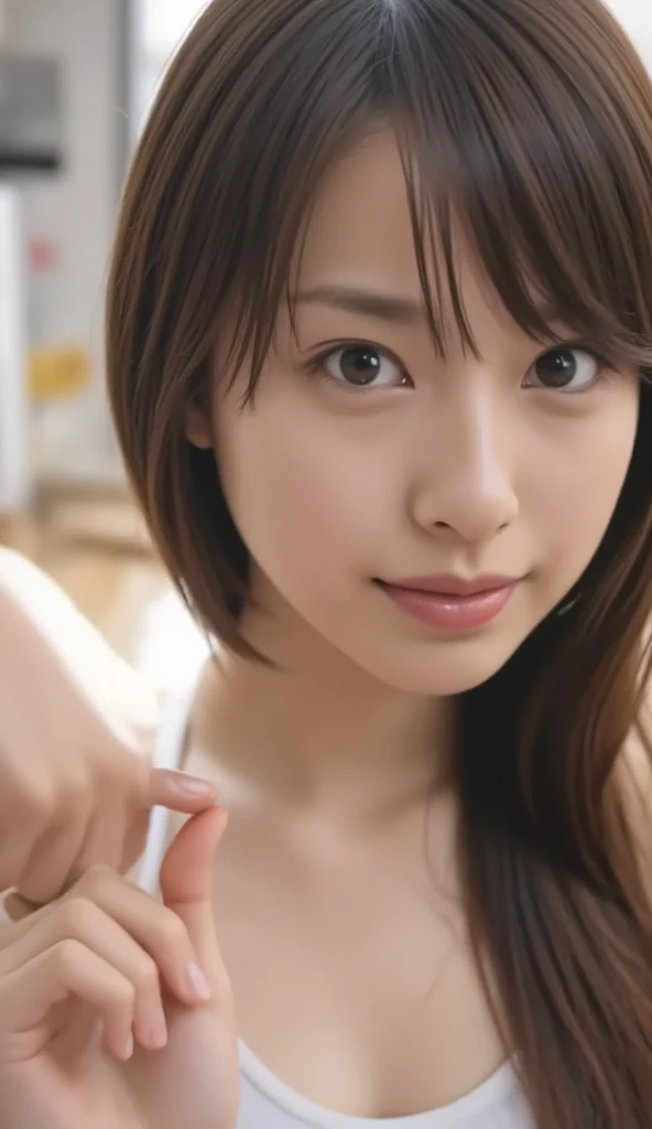 Realistic japanese beauty, cute girl, Idol Style、smile、cute、good、cute chest、Cute Lingerie、 RAW Photos, highest quality, masterpiece,Realistic, photo-Realistic,clear (concentrate:1.1),Professional Lighting, Beautiful Face, highest quality,Ultra-high resolution