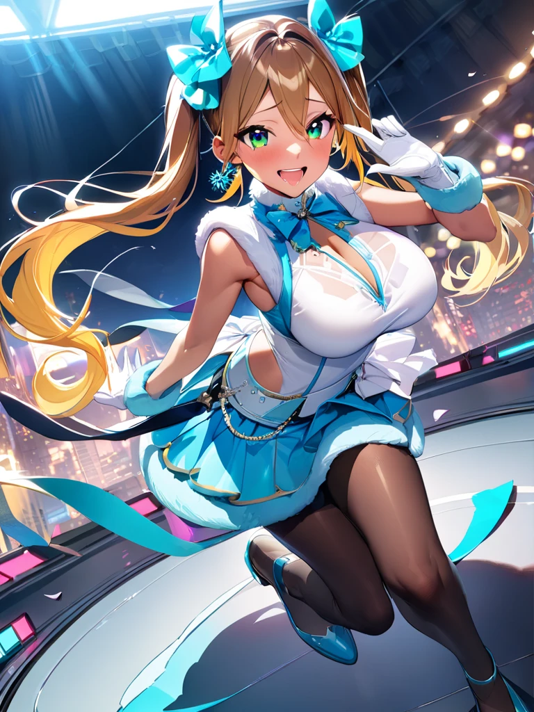 (masterpiece),(Highest quality),(Super detailed),(Best illustrations),(Best Shadow),(Absurd),(Detailed Background),(so beautiful), 16K,(Highest quality), 8K,(Best illustrations),(Best Shadow), (so beautiful)Zeta, One girl, alone, Big Breasts, Blonde, , BDSM, Hair between the eyes, , , Open your mouth carelessly, , heart-shaped pupils, , , wrist cuffs, sweat, Pleated skirt , orgasm, afterglow, erotic smile, , , Beautiful nipples, bunny suit, pussy, paw pose, Sexy posture, , , cross-eyed, rolling eyes, , , , , One devil tail, , , , saliva trail, , Detailed super oily shiny skin, , tears, orgasm, , water eyes, arched back, , torogao, ahegao, BREAK, pink neon, Dramatic lighting, psychedelic, Clear liquid, Oculogyric crisis, night, Psychedelic background, pink neon, colorful, Torrent of Light,