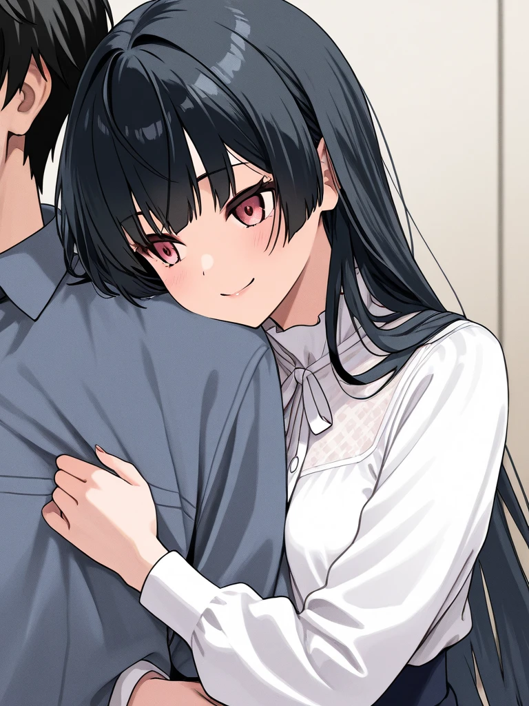 A Japanese man is cheating. His wife suspects him of cheating. She suspects him of cheating by smelling his underwear.