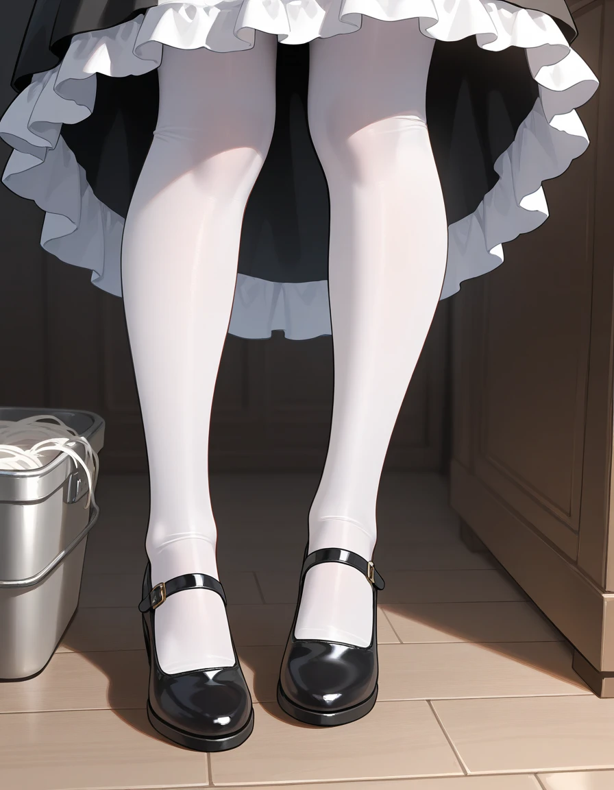 One girl, masterpiece, Highest quality, Perfect Face,Maid clothes, creampie, Ahegao, Leg Up,