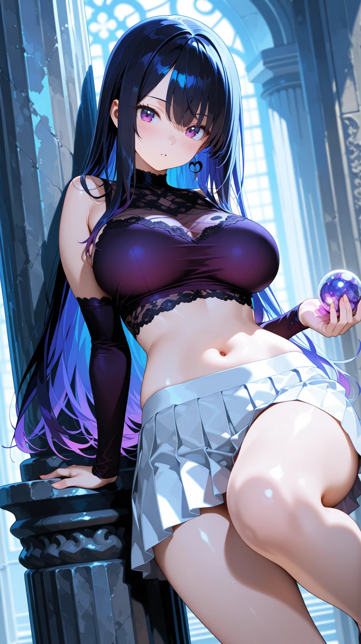 {{{{{16k,Ultra High-resolution realistic romantic photo of Reconstituting a slutty girl as a pure embarrasslng virgin as pretty as a actress in the romantic field at deep night, The way she embarrassed herself is adorable, she transforms into a cute girl of third ranks higher and radiates glowing charm, expressing femininity all over her body while being made into an adult, The more shy she is, the smaller and neatly her face becomes}}}}},{{Extremely detailed}},{{{{{dye her cheeks flush and integrated her head pure small, thick lips, Enchanting thick gross idol's Lips}}}}},{{{{{the best glossy bang neat voluminous virgin hair}}}}},{{{{{She get more attractive and smoother her body, The bigger her tits get, the thinner her bare waist gets, her breasts have become large, soft, and cleavage-like as she's carefully rubbed them, She's trying to make a cleavage with her hands over her growing tits, She is a slut, but she is transformed into a pure virgin, and her expression and appearance are transformed into that of a pure, unused virgin, so clean and pure and floating in soap bubbles that there is no trace of her slutty past}}}}}