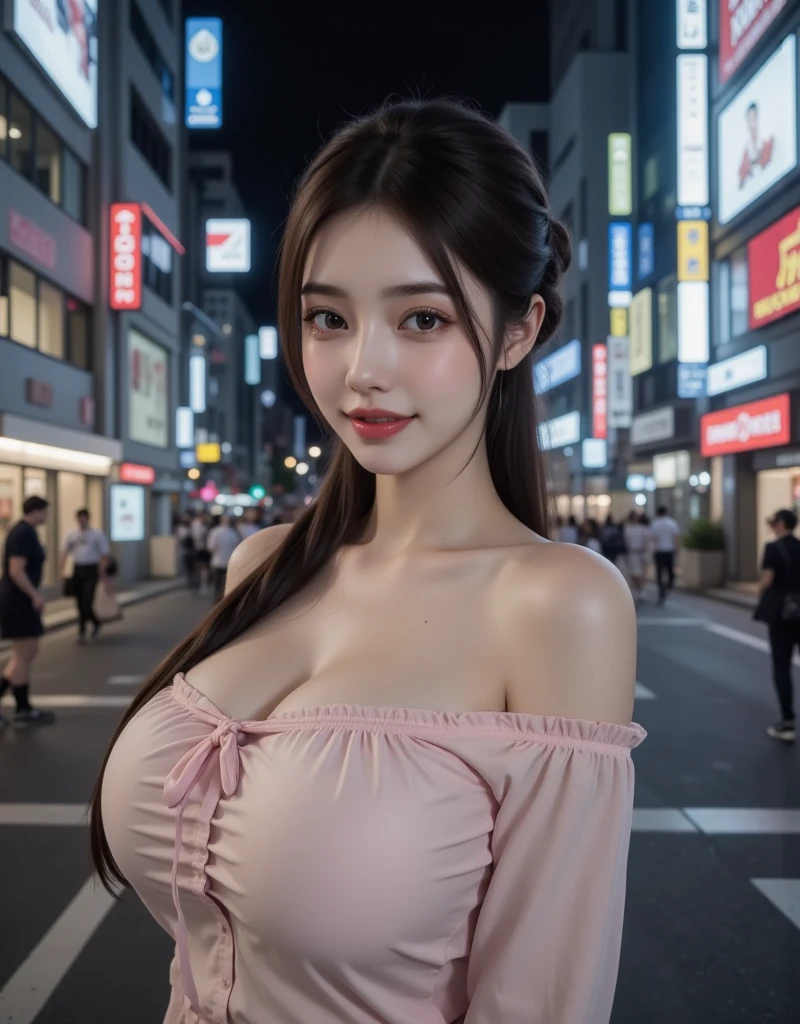 ((Mature woman standng in a shopping street)),((colorful pattern see through dress:1.3)). 40k, Photography, masutepiece, Best Quality, dark grey background, ((Mature Women, waifu, mami, A MILF)), ((voluptuous breasts)), Perfect face, perfect ,  ((Two girl with brown eyes and gorgeous bright black hair)). Two Pretty Japanese woman，wet hair look, completely soft chest and white skin,, ((Very soft breasts)). Ultra-detailed face, Detailed eyes, long wavy hair, embarrassed, Smile, closed lips, closed mouth, winter, Daytime,   