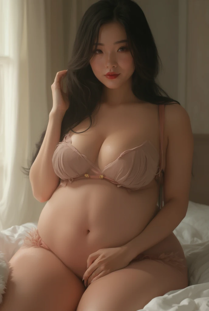 sex huge big , Pregnant cleavage and pee visible